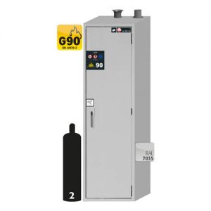 Armoire de sécurité Asecos® Anti feu 2 bouteilles de gaz 90 minutes