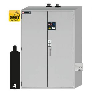 Armoire de sécurité Asecos® Anti feu 4 bouteilles de gaz 90 minutes