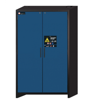 Armoire de stockage passif des batteries 90 minutes ASECOS® BATTERY STORE PRO