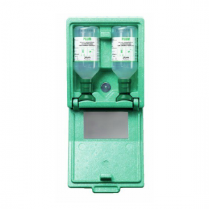 Station fermée de lavage oculaire 2 flacons